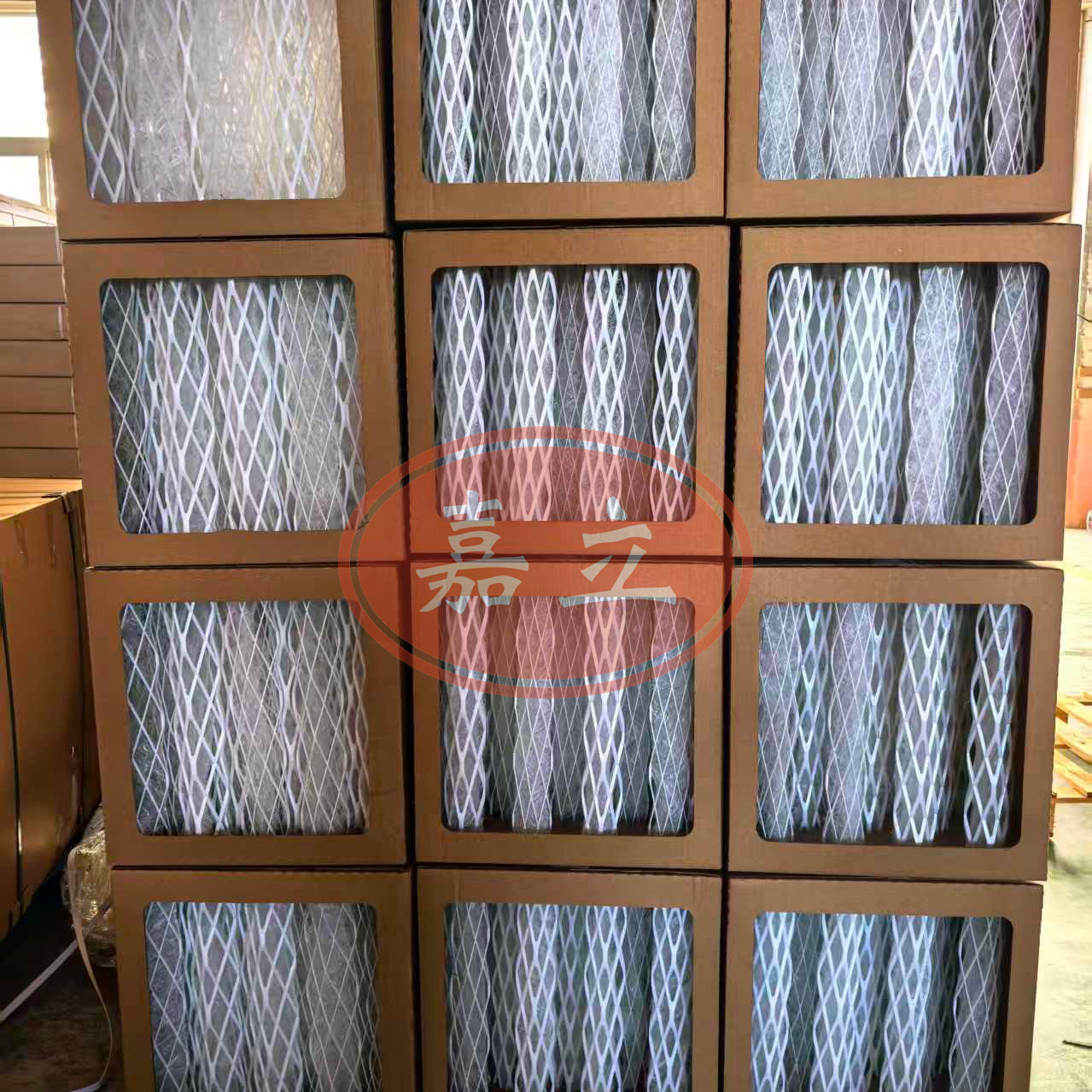 舟山3D柱型漆雾过滤收集器